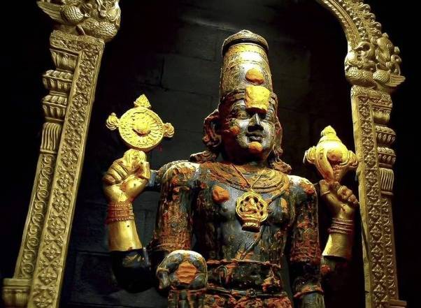 Venkateswara Swamy original first idol in Tirumala