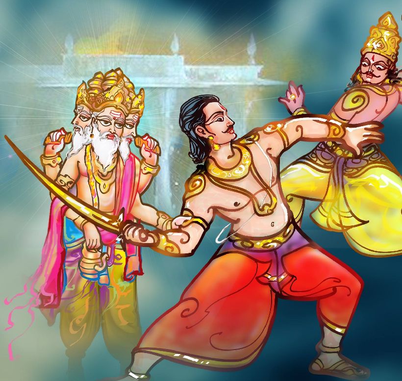 Brahma stops Neela