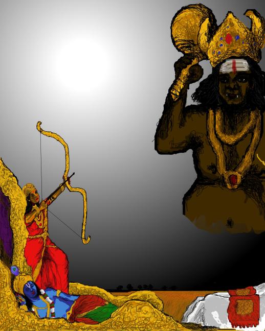 satyabhama killing narakasura