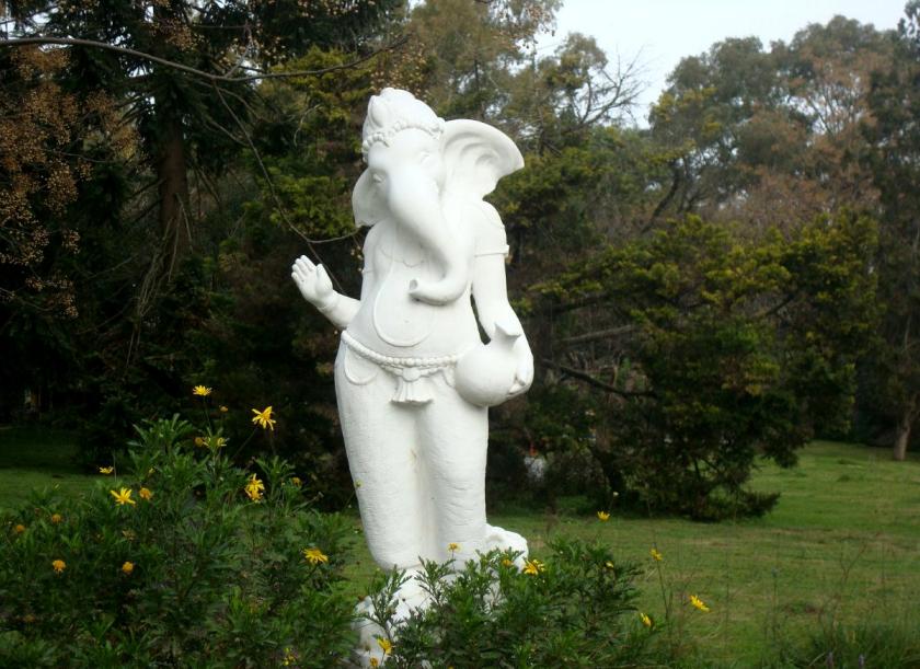 Hastinapura Argentina Ganesha Idol in Garden
